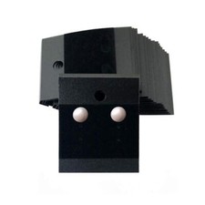 100 Pack Earring Cards Holder Velvet Plastic Hanging Jewelry Display Cards