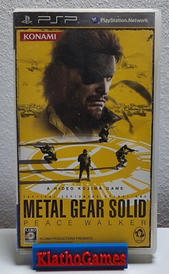 Sony PSP-Playstation Portable -Metal Gear Solid:Peace Walker JAP  OVP+Anl. C7945