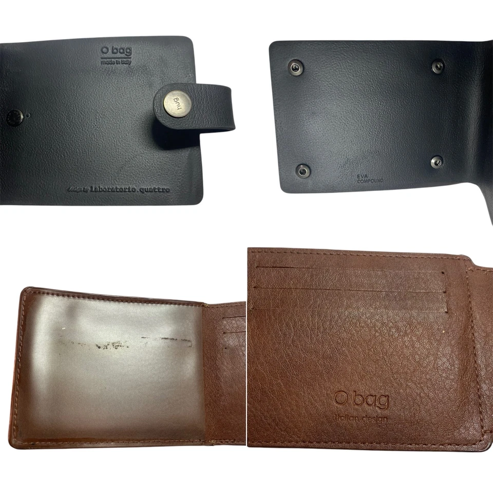 Portafoglio O Bag / O Hug in Ecopelle - Scomponibile - Buone Condizioni - Immagine 4 di 4