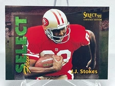 J.J. Stokes 1995 Select Certified Edition Select Few #20 /1028