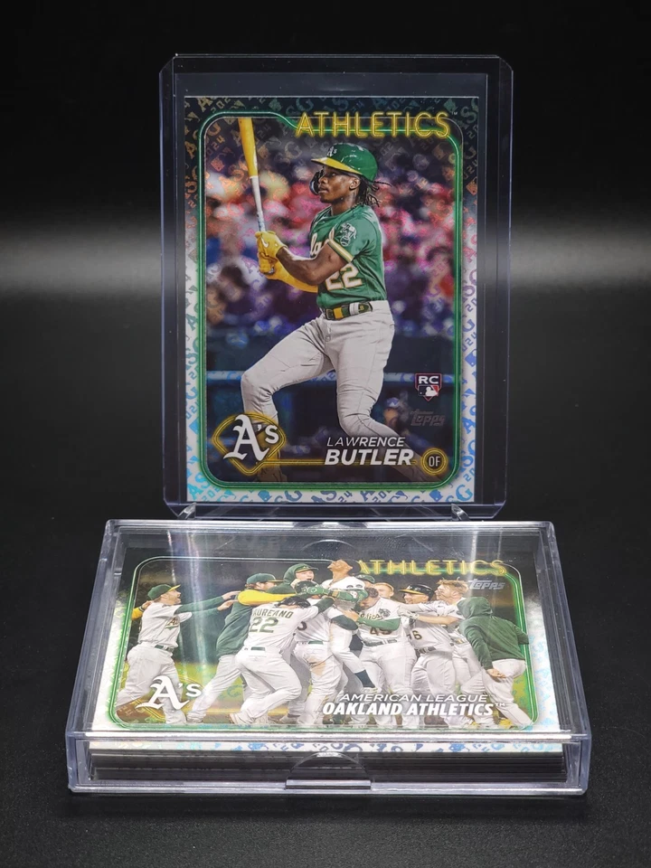 Lawrence Butler 2024 Topps Juego de Estrellas Variación ASG #676 RC +18 ¡Tarjetas de Bonificación! Foto 2 de 4