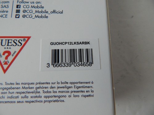 Guess Slim Profile Protective Case For iPhone 12 Pro Max Cam/Multi New - Picture 3 of 5