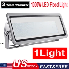 1000W LED Flood Light Cool White Outdoor Stadium Soccer Field Arena Spotlight