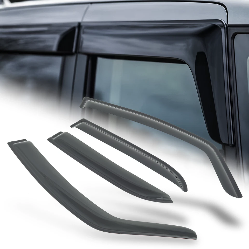 Deflector de pantalla de visera de ventana con cinta para Suzuki Sx4 2008-2010 - 4 puertas / hatchback Foto 2 de 4