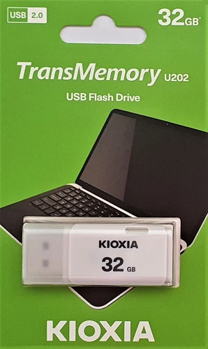 KIOXIA TransMemory U202 USB 2.0 USB Stick 16GB 32GB 64GB 128GB Flashlaufwerk - Bild 7 von 9
