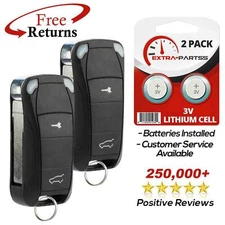 2 Remote Key Fob 2btn for 2004 2005 Porsche Cayenne