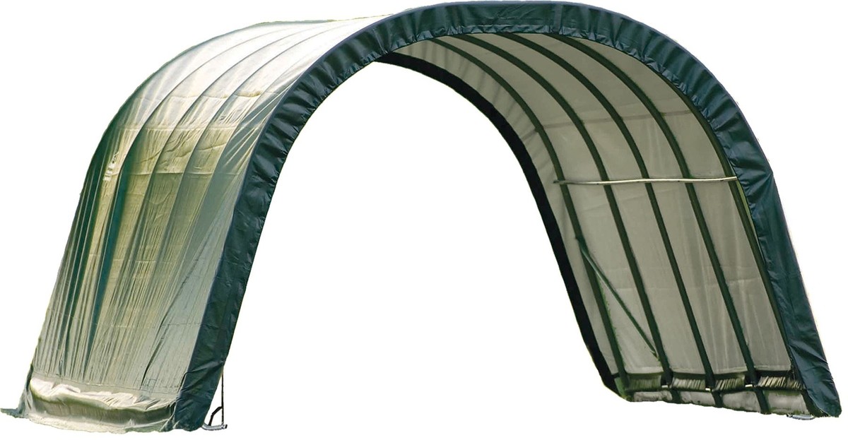 ShelterLogic Run-In Shelter Round, 12 x 20 x