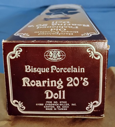VTG 1988 16" Old Fashioned Roaring 20's Doll Chadwick-Miller bisque in box - Picture 14 of 18