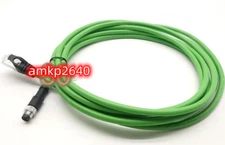FOR ZK1090-3191-0075 7.5M industrial network cable M8 to RJ45 #am