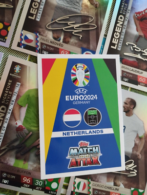 Topps EURO 2024 Sticker - 20 Tüten