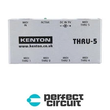 Kenton Electronics Thru-5 Thru 5 MIDI SPLITTER - NEW - PERFECT CIRCUIT