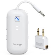 2025 Upgraded Airplane Bluetooth 5.4 Transmitter with aptX Adaptive, Airplane...