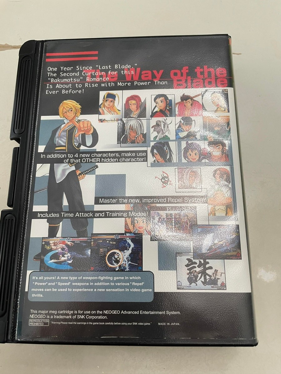 THE LAST BLADE 2 - SNK NEO GEO NGH AES ~ Euro/US **READ** | eBay