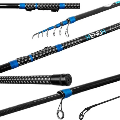 DELPHIN XENOX BOLOGNESE Rute 6,0m/292g / Wg.<30g/ high Carbon beringte Stipprute - Bild 1 von 4
