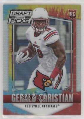 2015 Prizm Collegiate Draft Picks Tie-Dye 31/49 Gerald Christian Rookie RC 0wg1