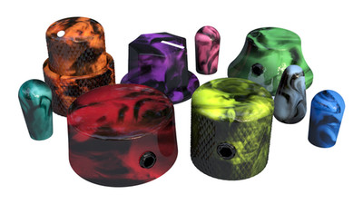 Xentric Guitars  - AURORA  Series Resin Guitar Knobs