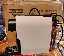 Beanglass Espresso Capsule Coffee Machine; Model No: BGS-C02