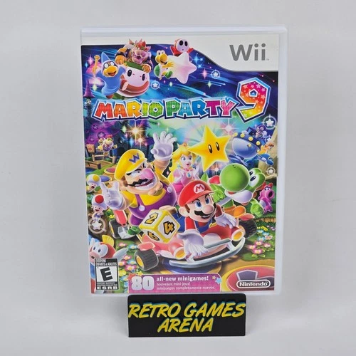 Mario Party 9 (Nintendo Wii) CIB COMPLETE