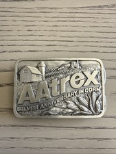 AAtrex Silver Anniversary in Corn Vintage Belt Buckle