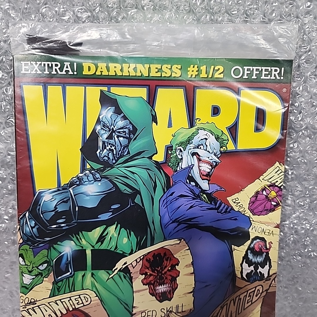 New/Sealed Wizard Magazine #88 NM December 1998 Joker Dr Doom 1/2