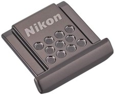 Nikon Accessory Shoe Cover, Metal Black, ASC01BK Metal Black Dot NEW