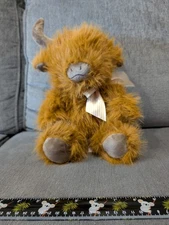 Walmart Stores Way To Celebrate Highland Cow Plush With Bow