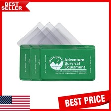 Lightweight 3 Pack Green Fresnel Lenses - 4X Magnification  Fire Starter