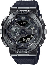 Casio Men's GM110-1A Analog-Digital Watch with Black Resin Band
