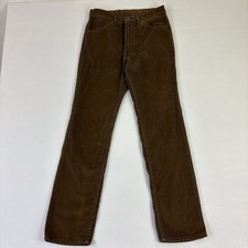 Vintage 80s Levi s Corduroy Pants 31x30.5 in. Brown SF 207 519 USA Made