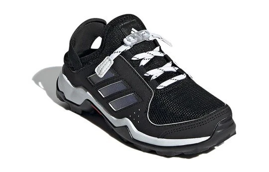 Scarpe da acqua Adidas KIDS FX4199 Outdoor Terrex Hydroterra Shandal nere taglia 12K