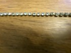 Vintage Aqua Blue Rhinestone Bracelet, 6 1/2 in.  — photo 3