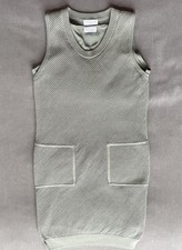 Brunello Cucinelli Kids Sleeveless Knitted Dress With Slip Size 12