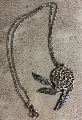 Dreamcatcher Necklace Pendant Native American Tribal Navajo Dream Catcher Indian