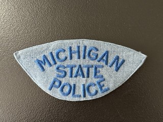 Vintage MICHIGAN STATE POLICE Police Patch