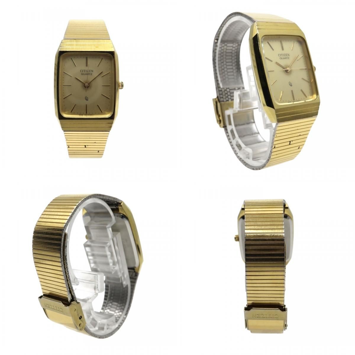 Citizen Quartz Gold Rectangular Stainless Steel W… - image 5
