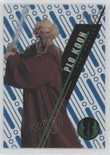 2016 Star Wars High Tek Form Pattern 1 Blue Rainbow Foil 21/99 Plo Koon 1cc7