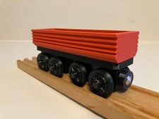 Log Car - Wooden Railroad Compatible, 3D Print