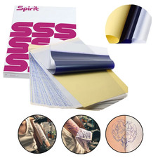 10PC Tattoo Transfer Paper Stencil Carbon Thermal Tracing Hectograph Supplies Sh