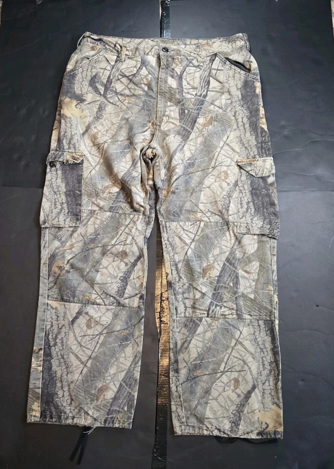 Vintage 90s Realtree Hardwoods Camo Cargo Pants Mens XL 31 Inseam USA