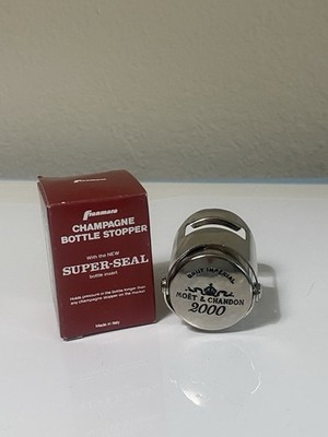 Brut Imperial 2000 Moët & Chandon Champagne Stainless Wine Bottle Stopper
