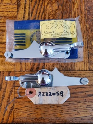 Rootes Group Humber Super Snipe Jaguar NOS Rear Door Vent Window Control Pair
