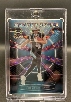 Panini 2025 Mosaic Center Stage Teteiroa McMillan Panthers RC  4/49 jersey match