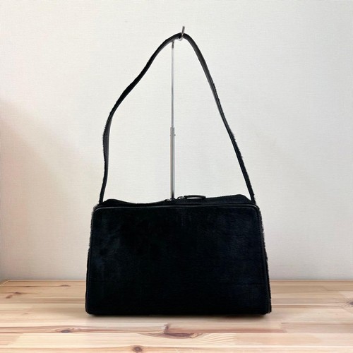 Tom Ford Gucci Calfskin One-Shoulder Bag Black