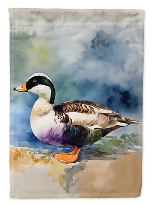 Caroline's Treasures Common Eider Duck Garden Flag DAC3204GF