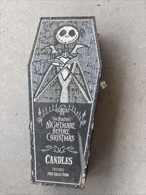 Disney The Nightmare Before Christmas Sally & Jack & Zero Taper Candles Set/3