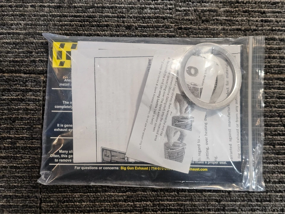 Escape Big Gun 13-15502 serie EXO antideslizante para Honda TRX450R 2006-2014 Foto 3 de 4