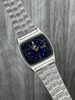 Vintage Seiko 5 Automatic 7009-2108 Day-Date Blue Dial Men’s Wristwatch Japan.