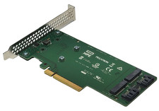 HPE SATA M.2 Dual Drive PCIe Riser Card 759505-001 759238-001 High Profile