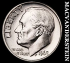 1962 Silver Roosevelt Dime - Choice Gem Brilliant Unc  Lustrous  #i1012