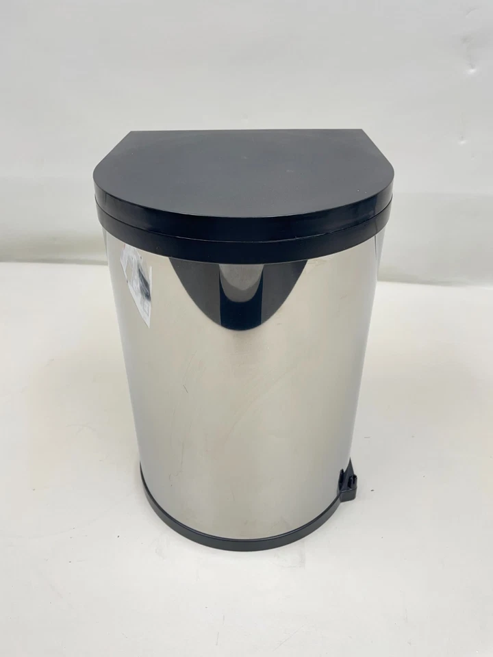 REV A ESTANTE 8-010314-15 ACERO INOXIDABLE 15L PIVOTE DEBAJO DEL FREGADERO CUBO DE BASURA Foto 2 de 4